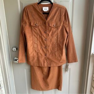 Florentine Jacket and Skirt Set